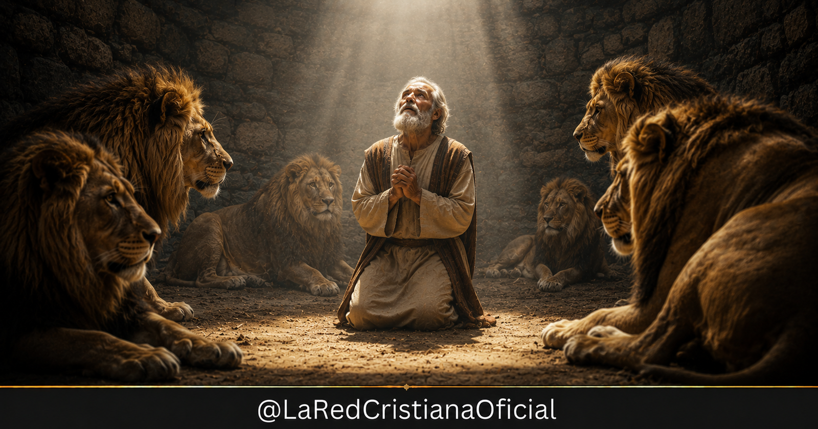 Daniel en el foso de los leones