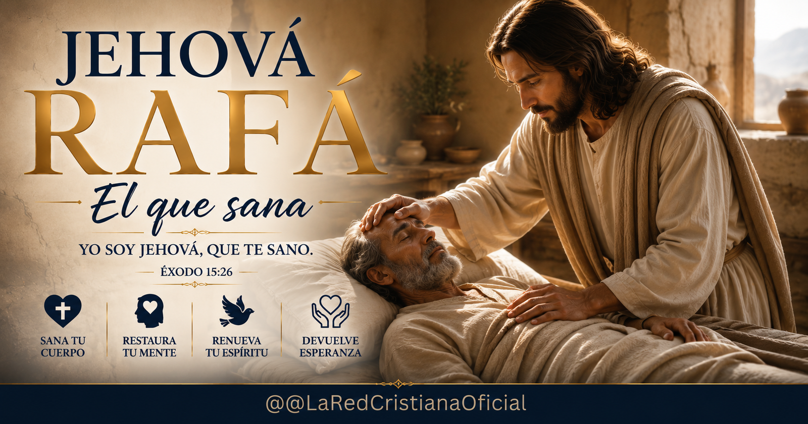 Jehová Rafa — el nombre de Dios que sana y lo que significa para tu vida hoy