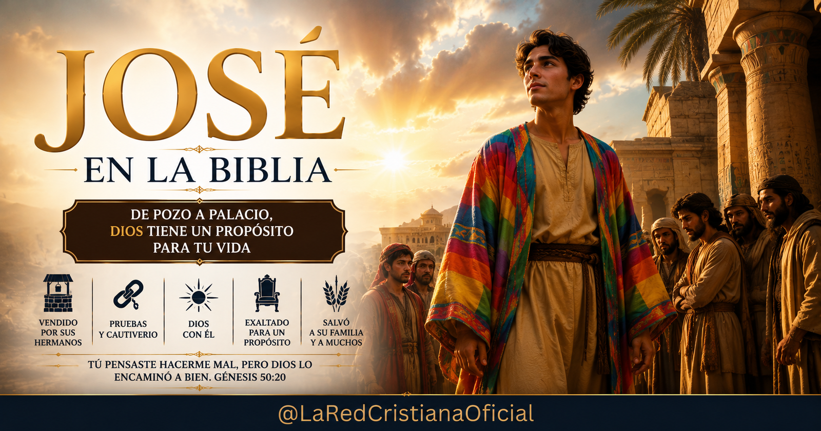 José en la Biblia — del pozo al palacio, lecciones de fe y propósito