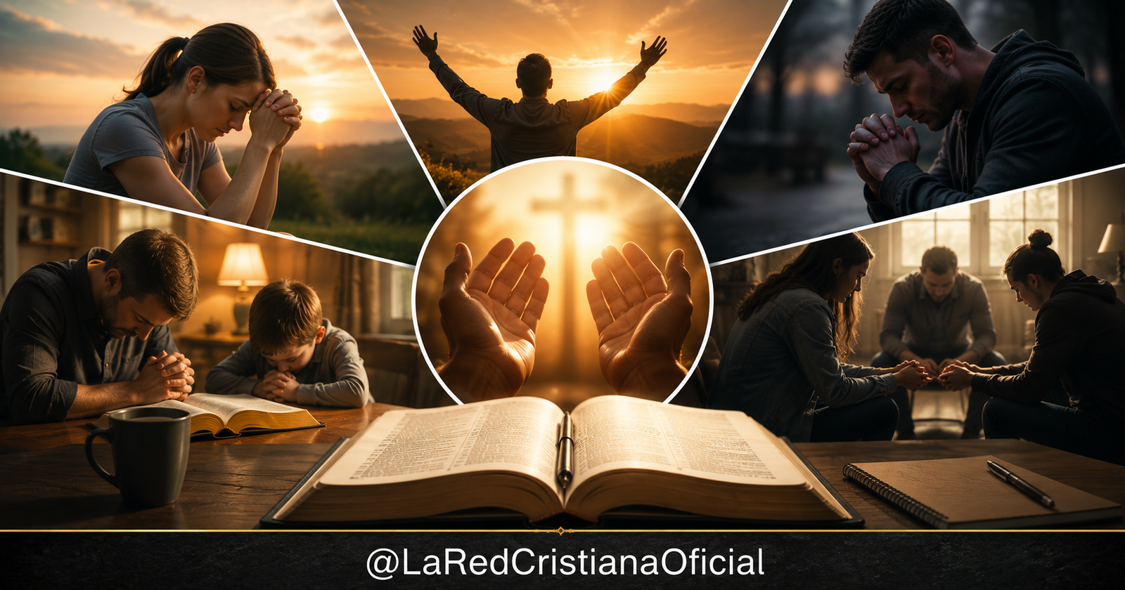 Tipos de oración en la Biblia — cómo orar correctamente en cada situación de tu vida